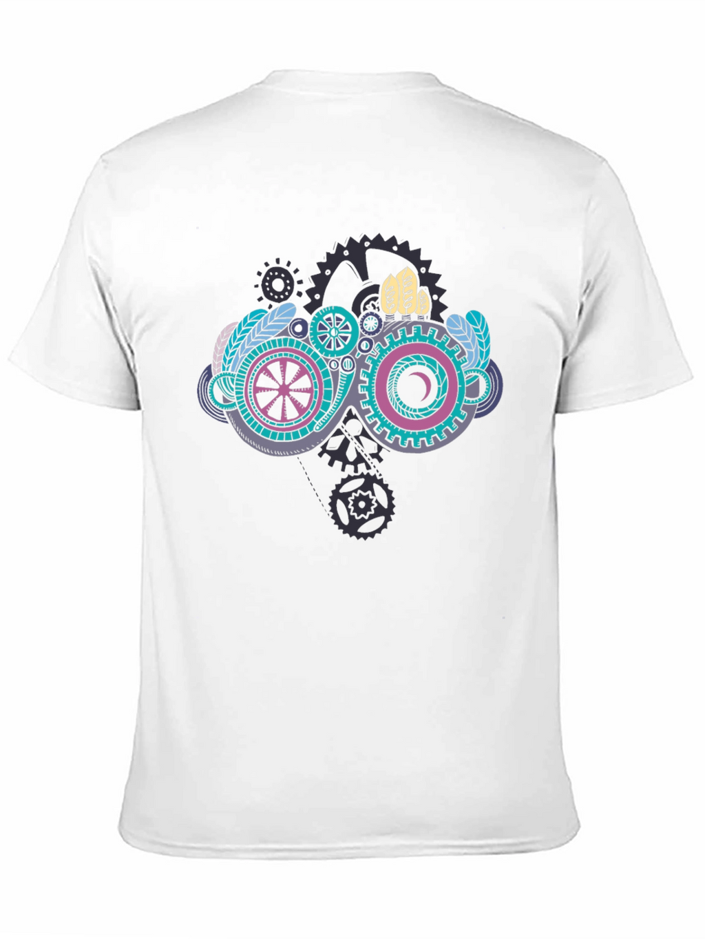 Steampunk Goggles Graphic Black T-Shirt