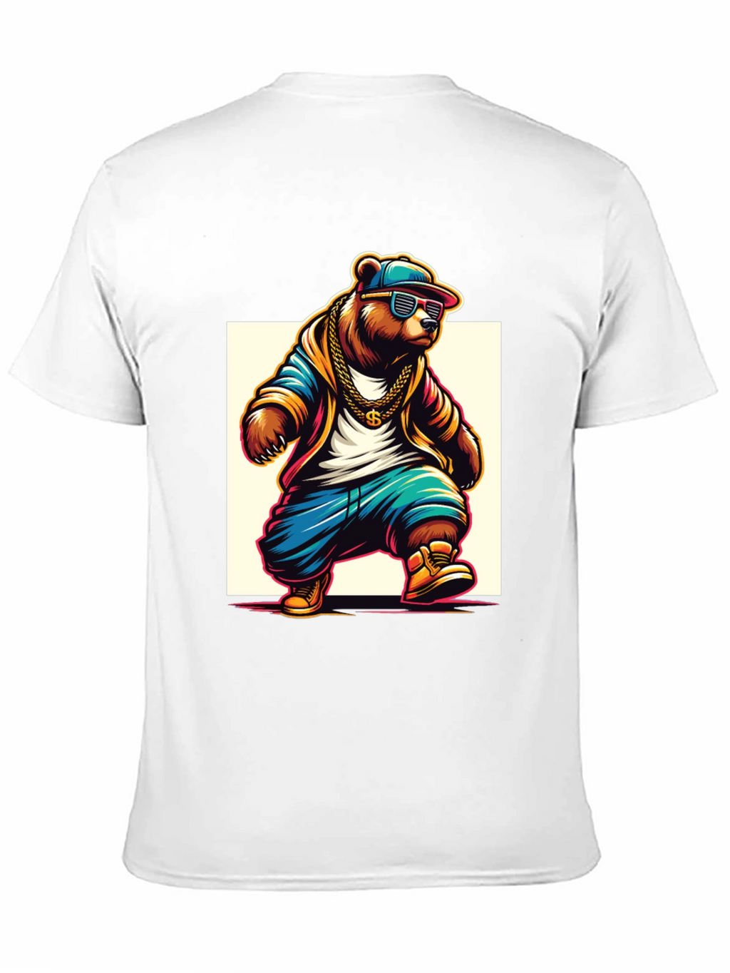 Cool Bear Hip Hop Graphic Tee