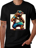 Cool Bear Hip Hop Graphic Tee