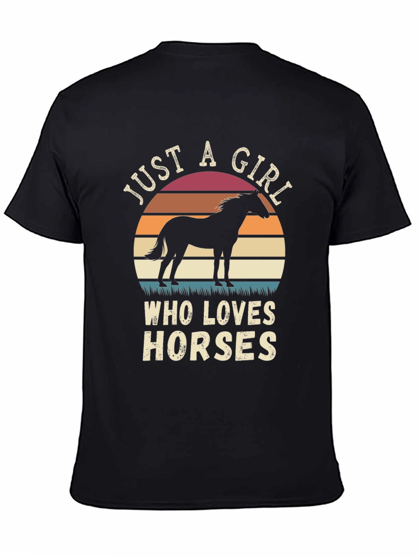 Just A Girl Who Loves Horses T-Shirt