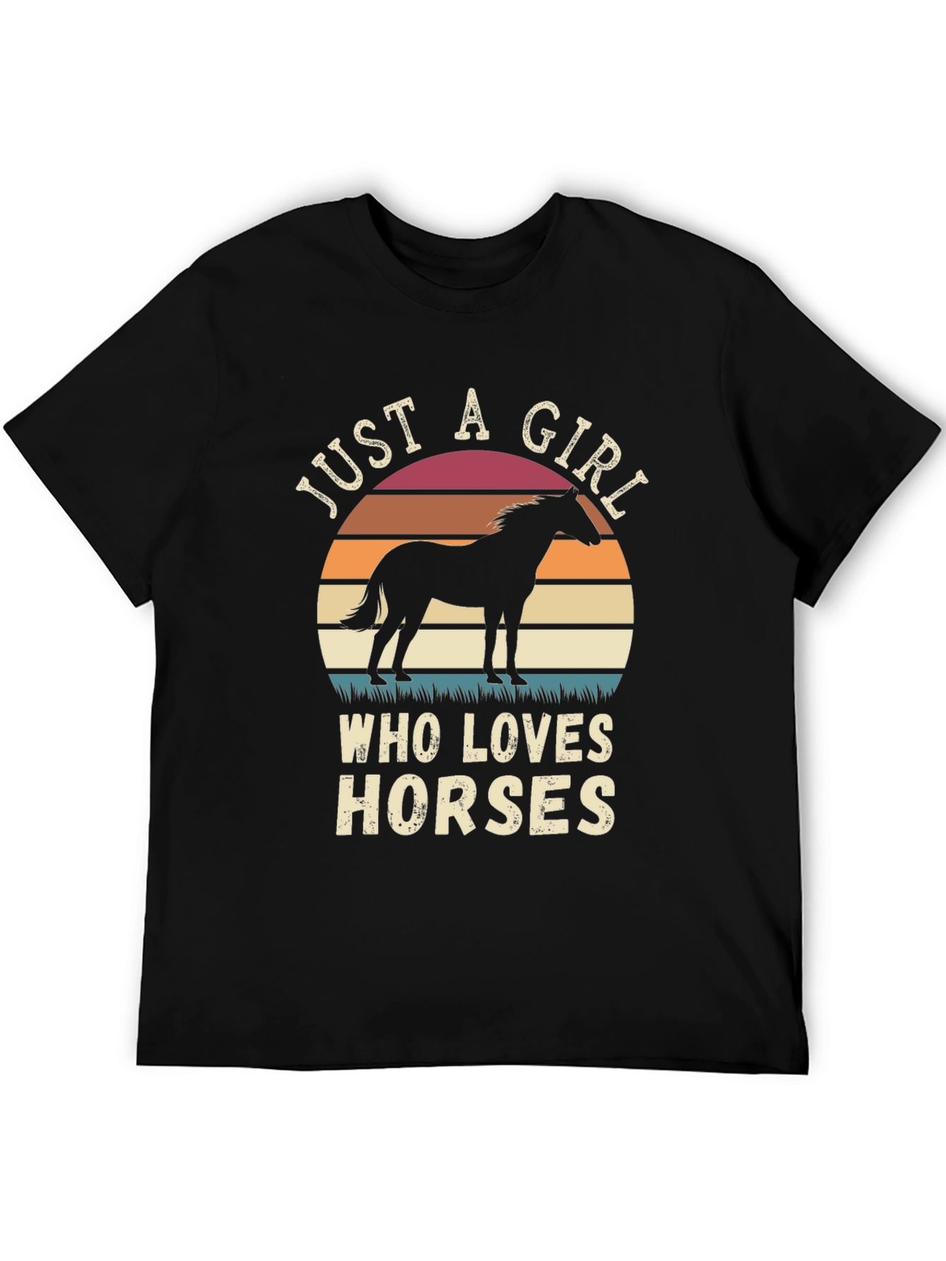 Just A Girl Who Loves Horses T-Shirt