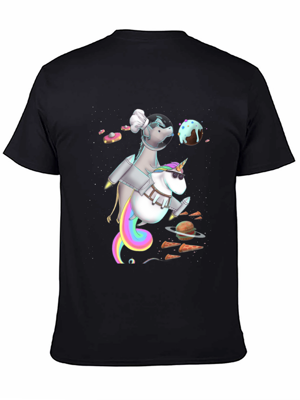 Unicorn Chef Space T-Shirt