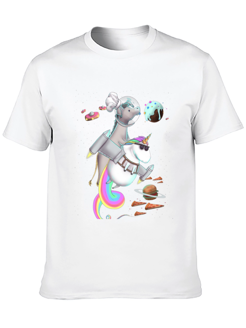 Unicorn Chef Space T-Shirt