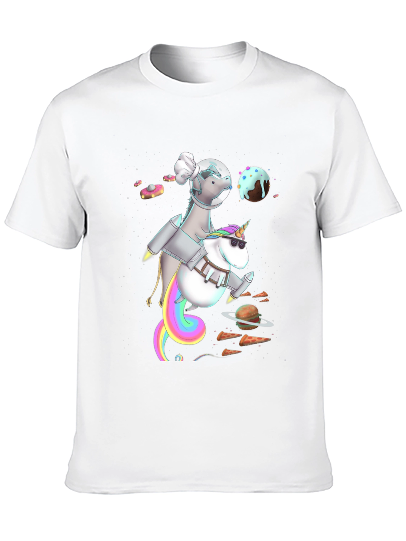 Unicorn Chef Space T-Shirt