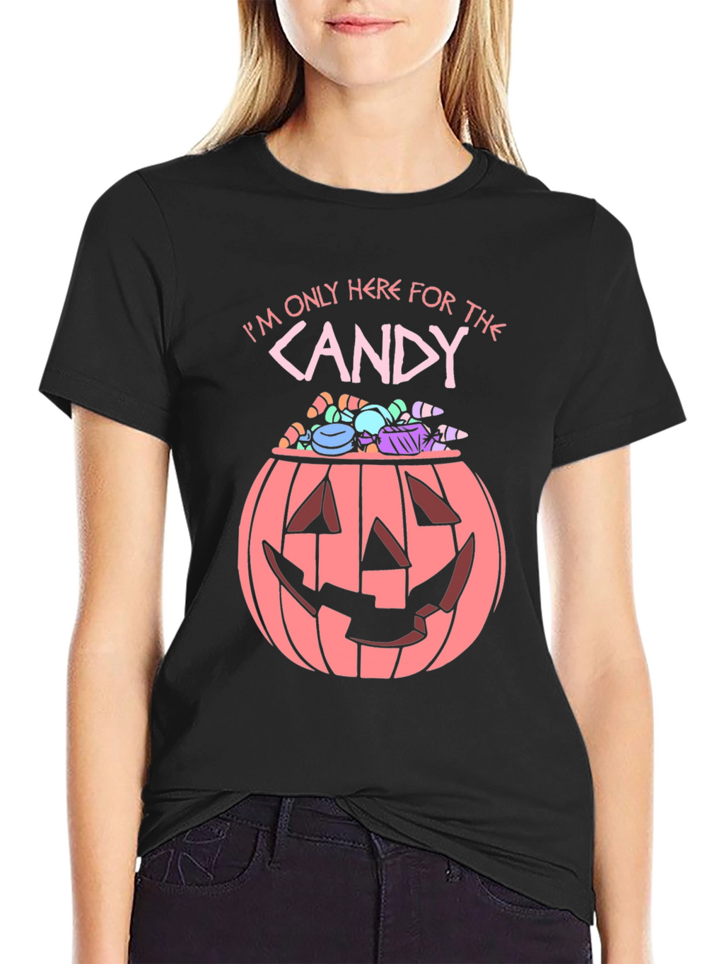 Halloween Candy Pumpkin T-Shirt