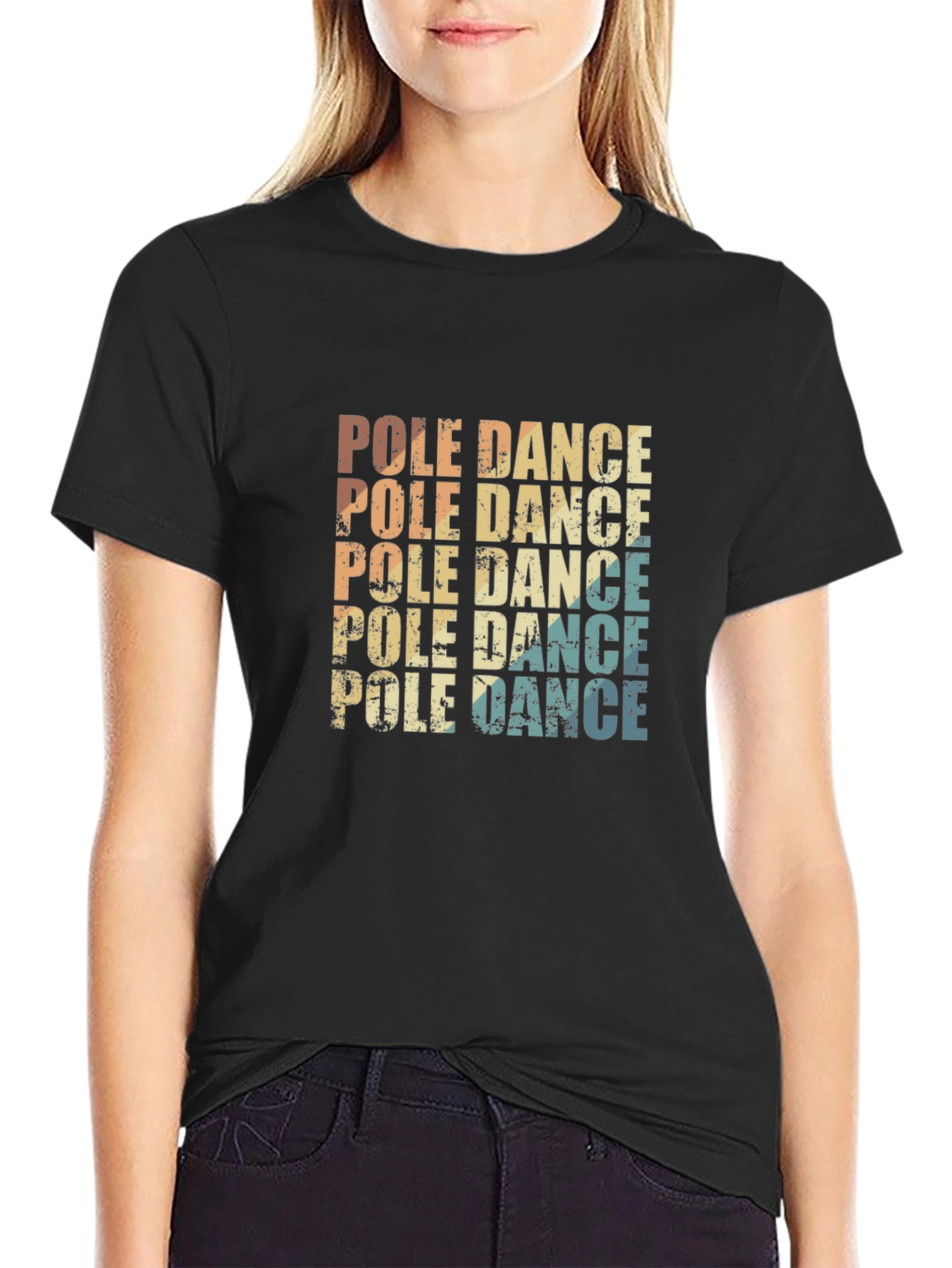 Retro Pole Dance Tee - Vintage Inspired Design