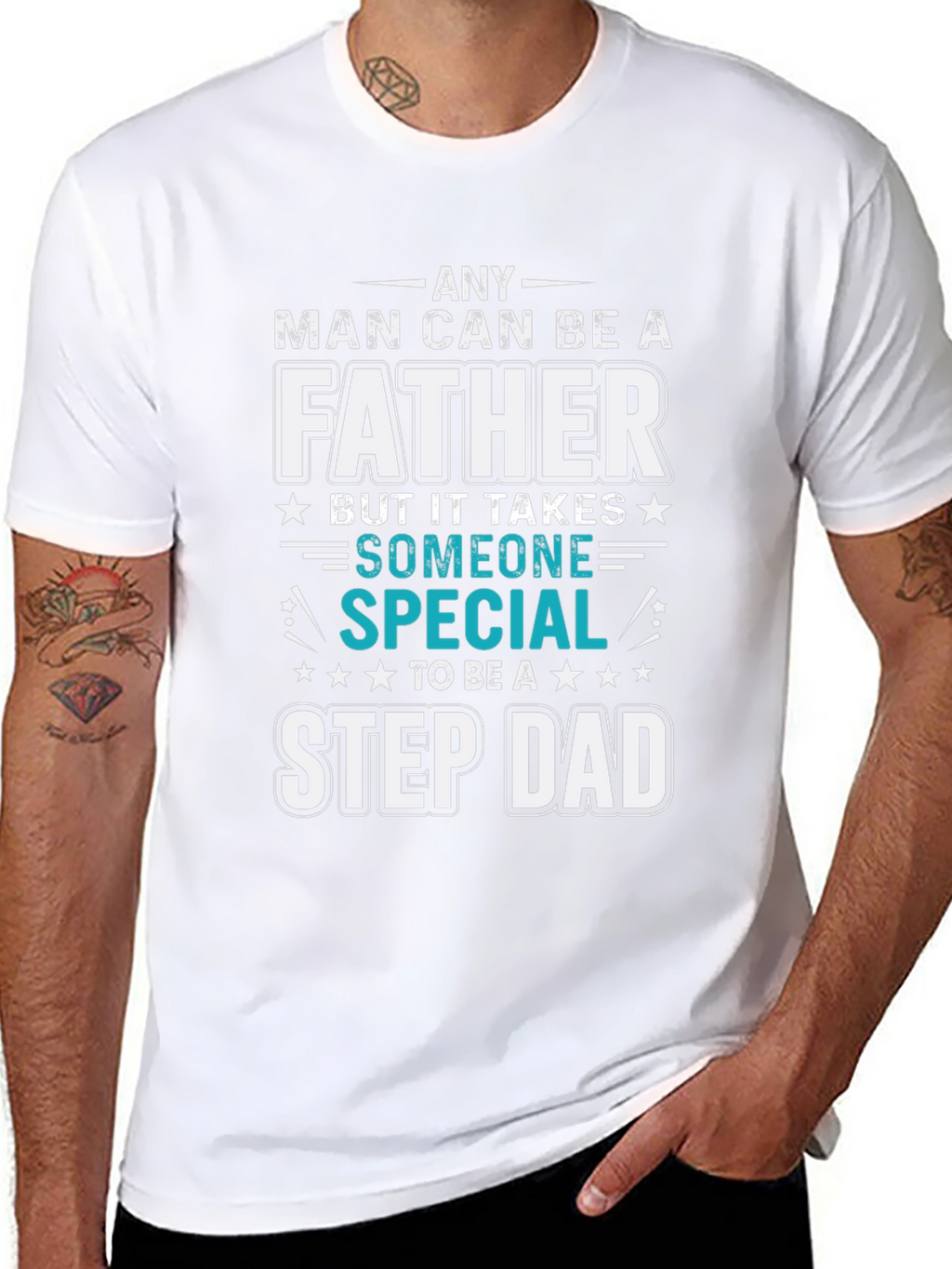 Special Stepdad T-Shirt - Fathers Day Gift