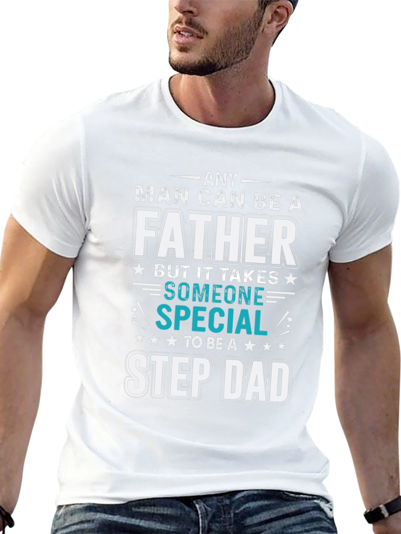 Special Stepdad T-Shirt - Fathers Day Gift