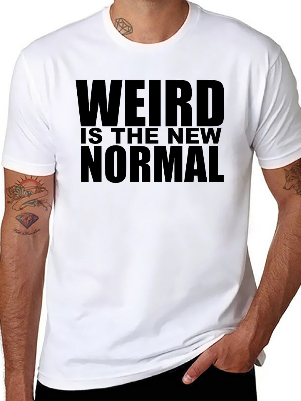 Weird is the New Normal Graphic T-Shirt