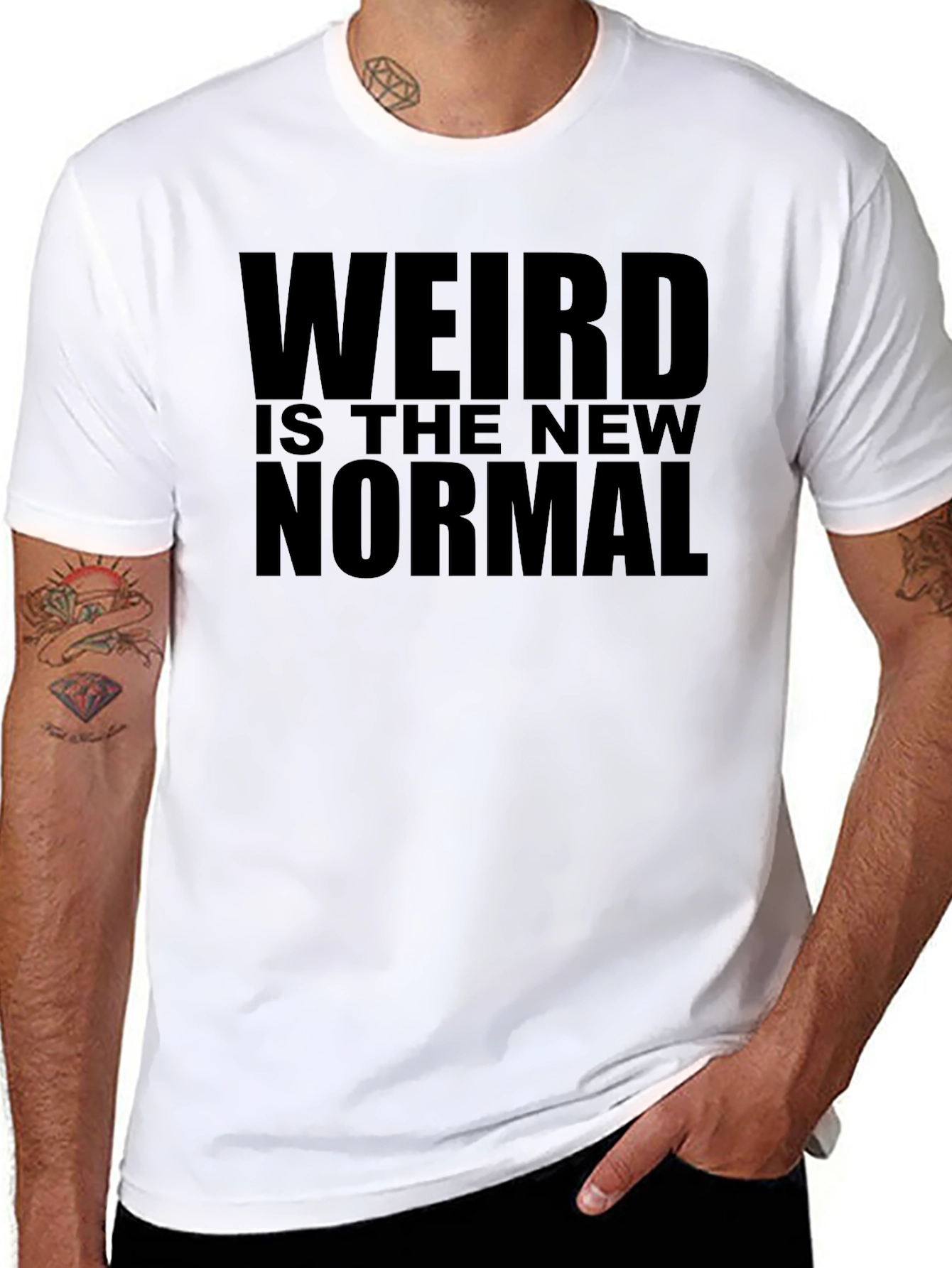 Weird is the New Normal Graphic T-Shirt