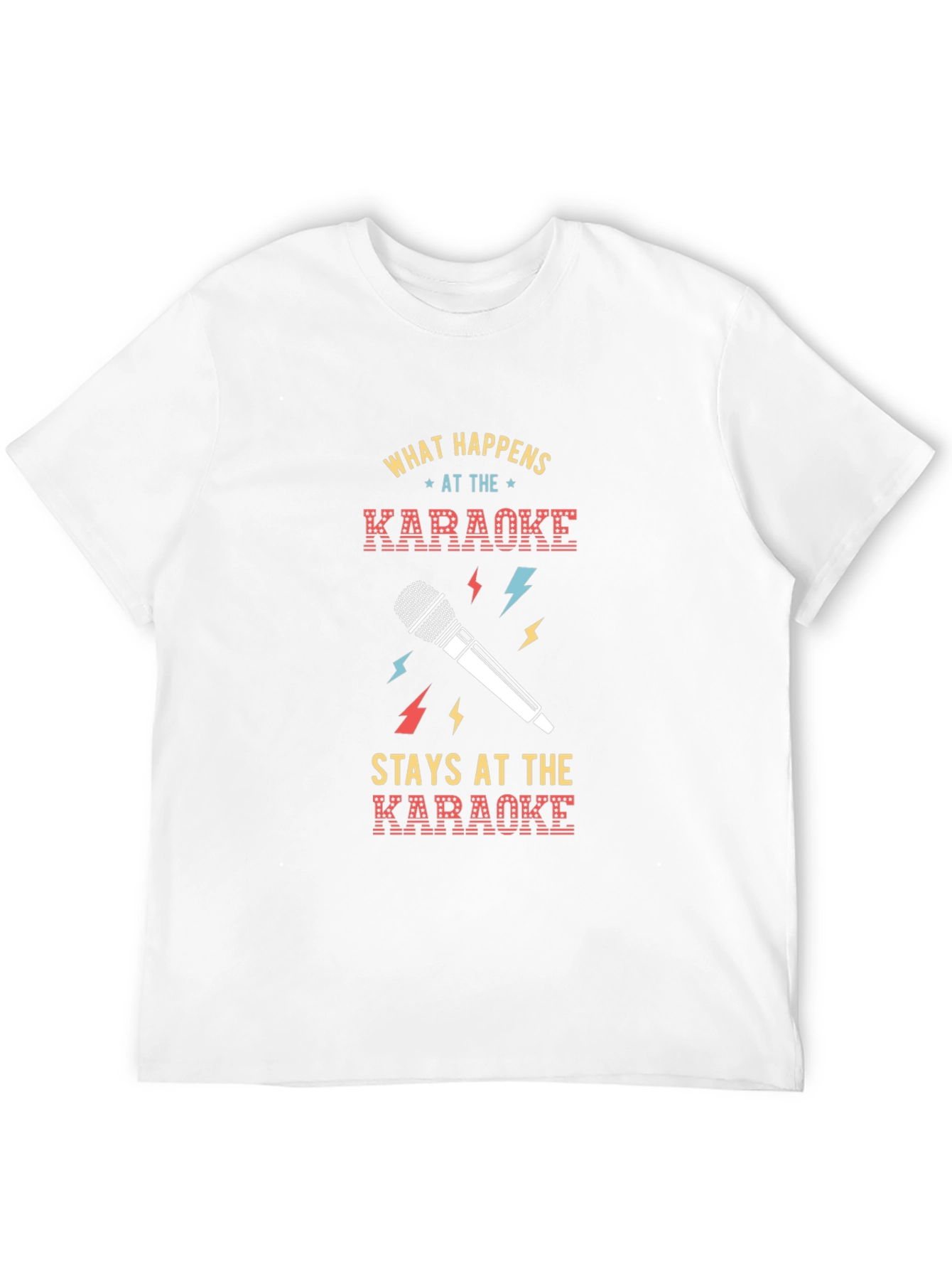 Karaoke What Happens Stays T-Shirt