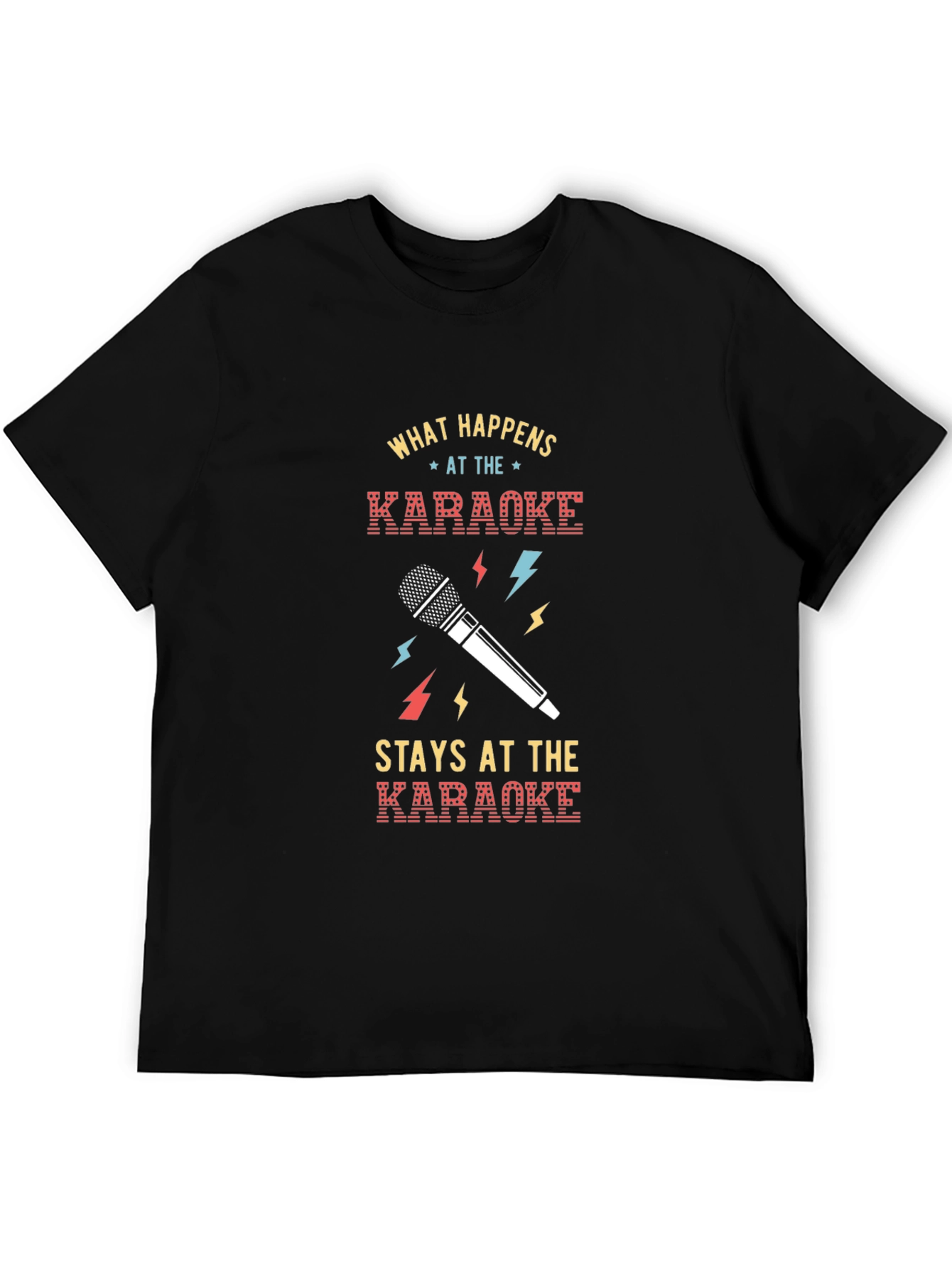 Karaoke What Happens Stays T-Shirt