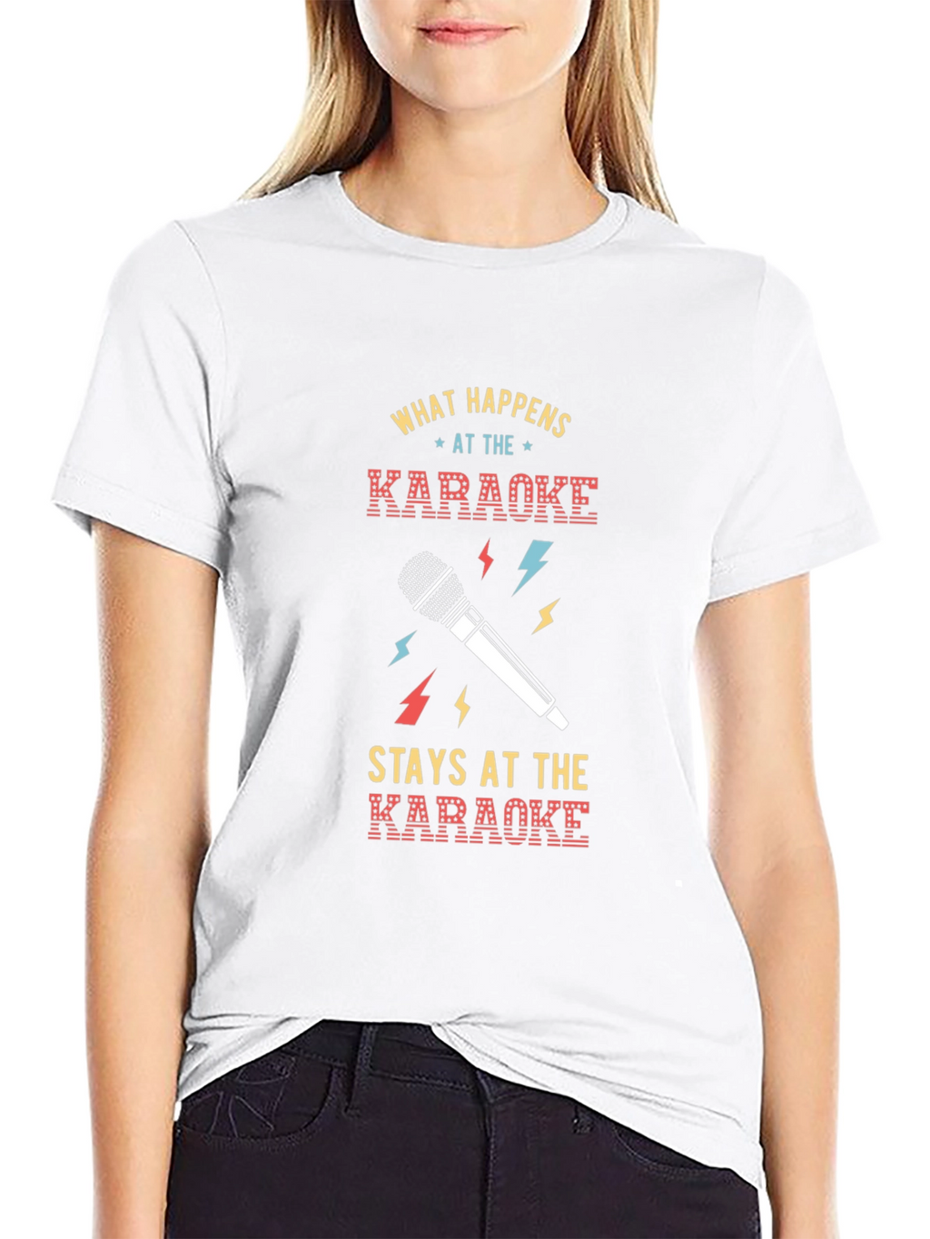 Karaoke What Happens Stays T-Shirt