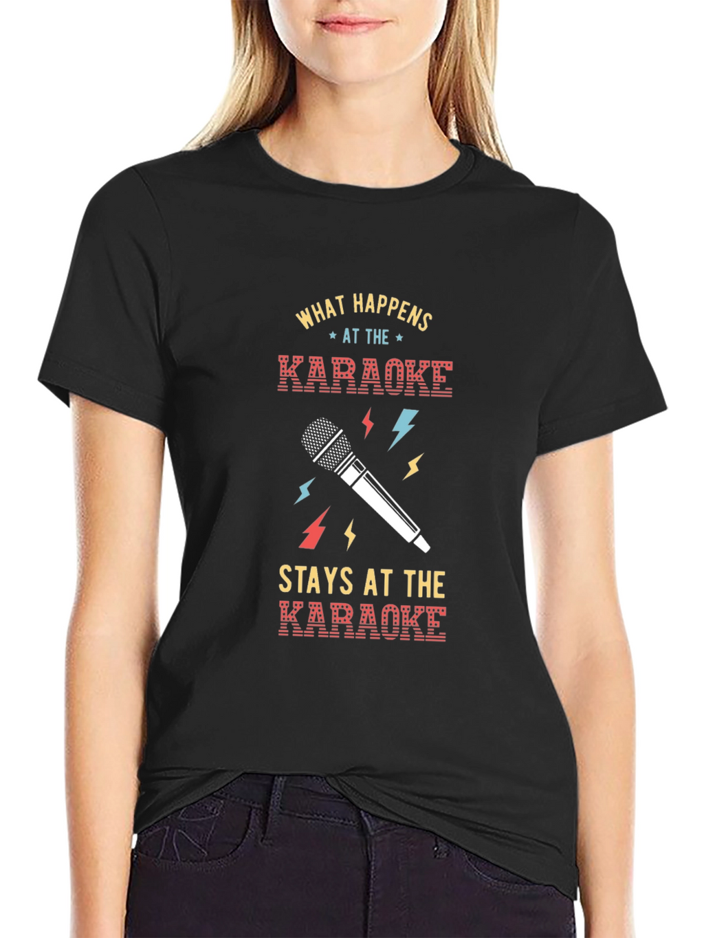 Karaoke What Happens Stays T-Shirt