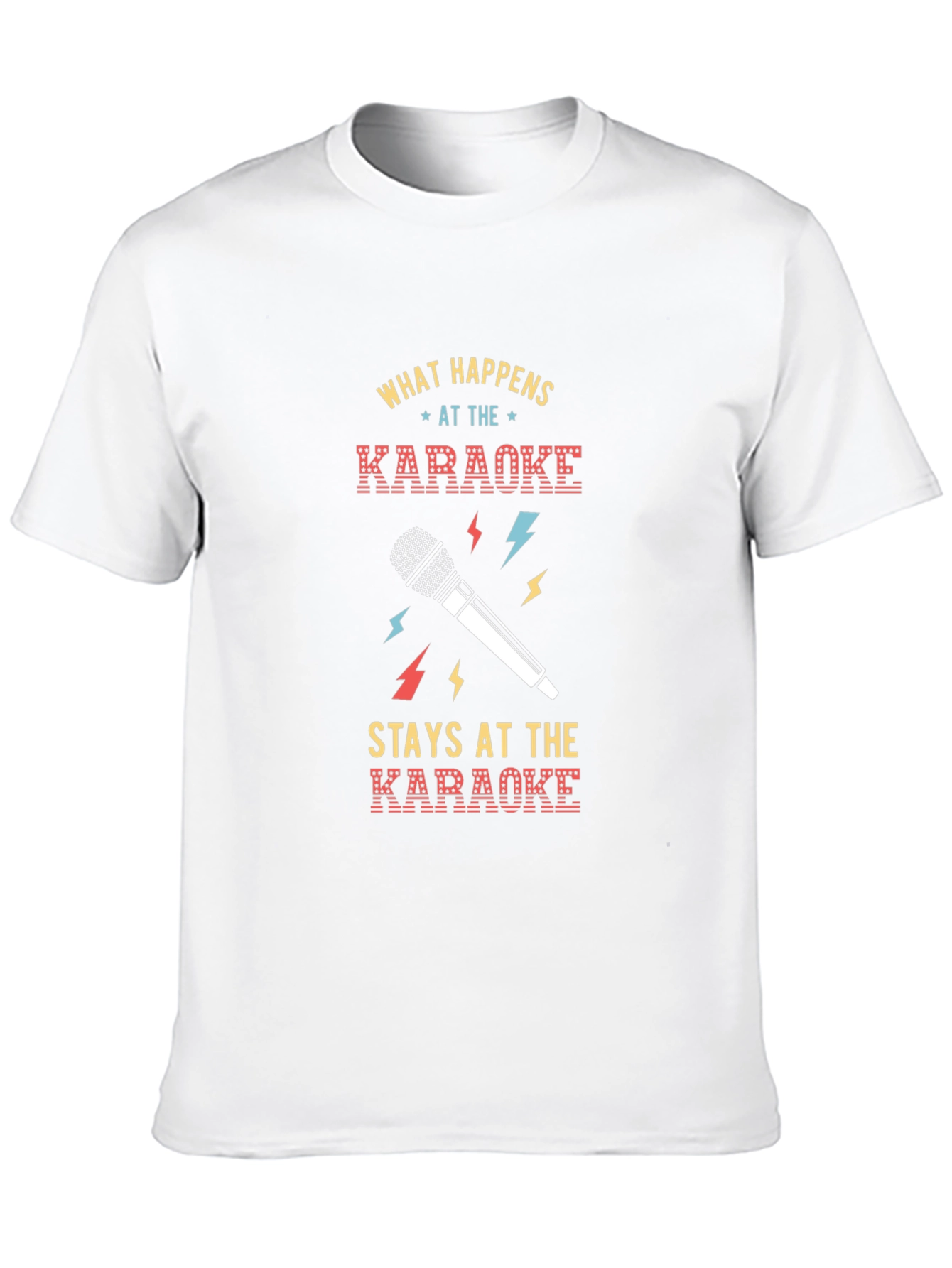 Karaoke What Happens Stays T-Shirt