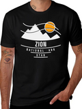 Zion National Park Utah Graphic T-Shirt