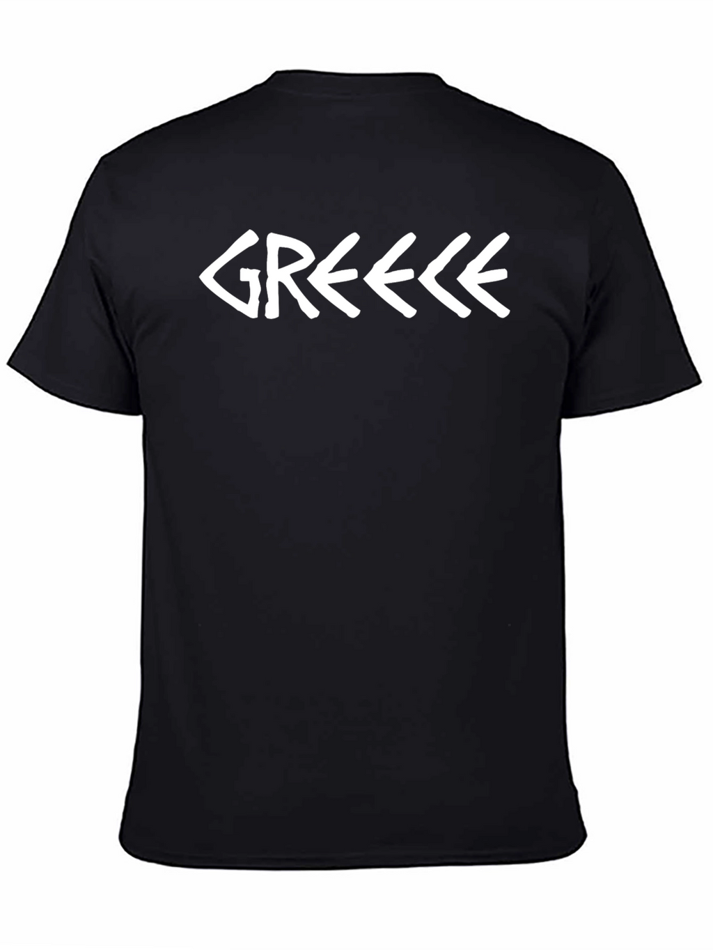 Greece Graphic Tee - Black T-Shirt