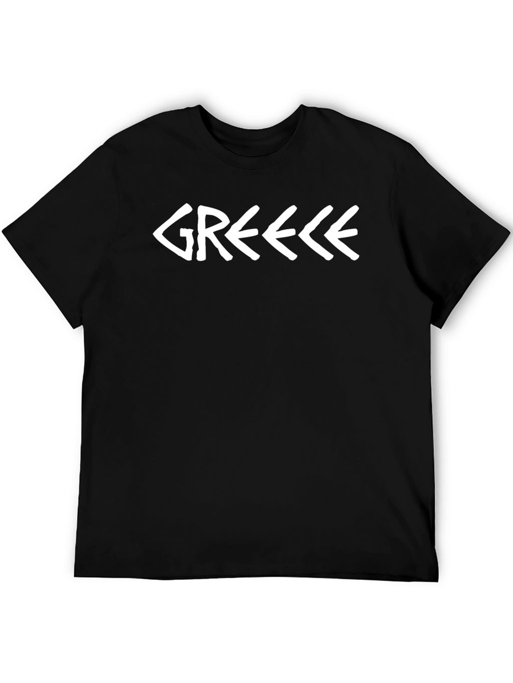 Greece Graphic Tee - Black T-Shirt