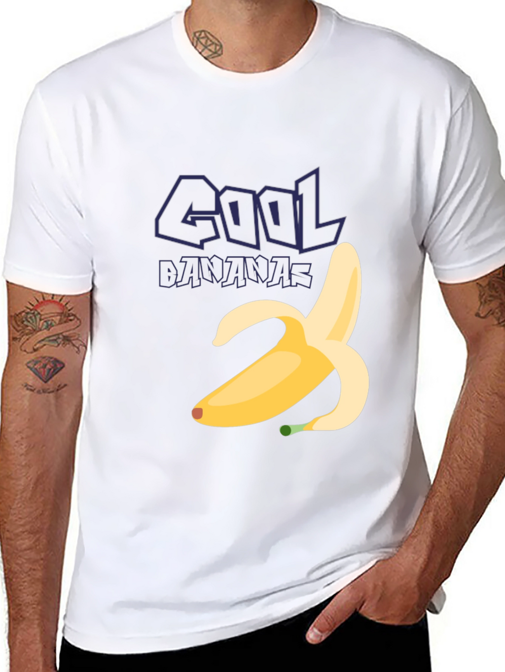 Cool Bananas Graphic T-Shirt