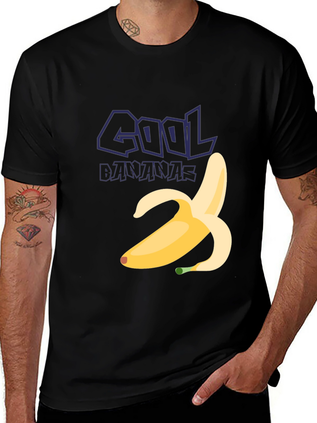 Cool Bananas Graphic T-Shirt