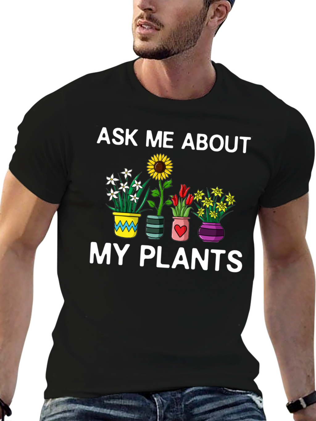 Ask Me About My Plants Graphic Tee