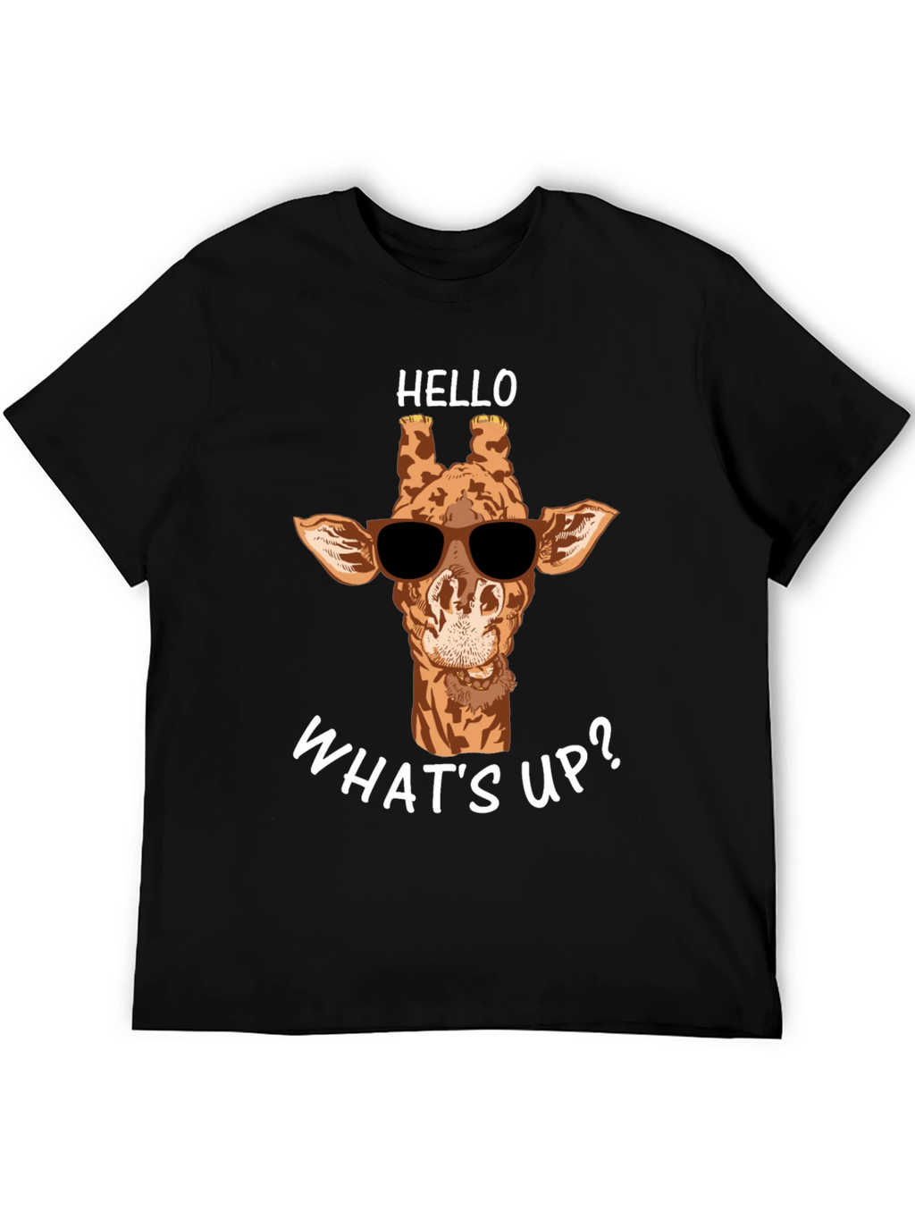 Cool Giraffe T-Shirt - Hello Whats Up?