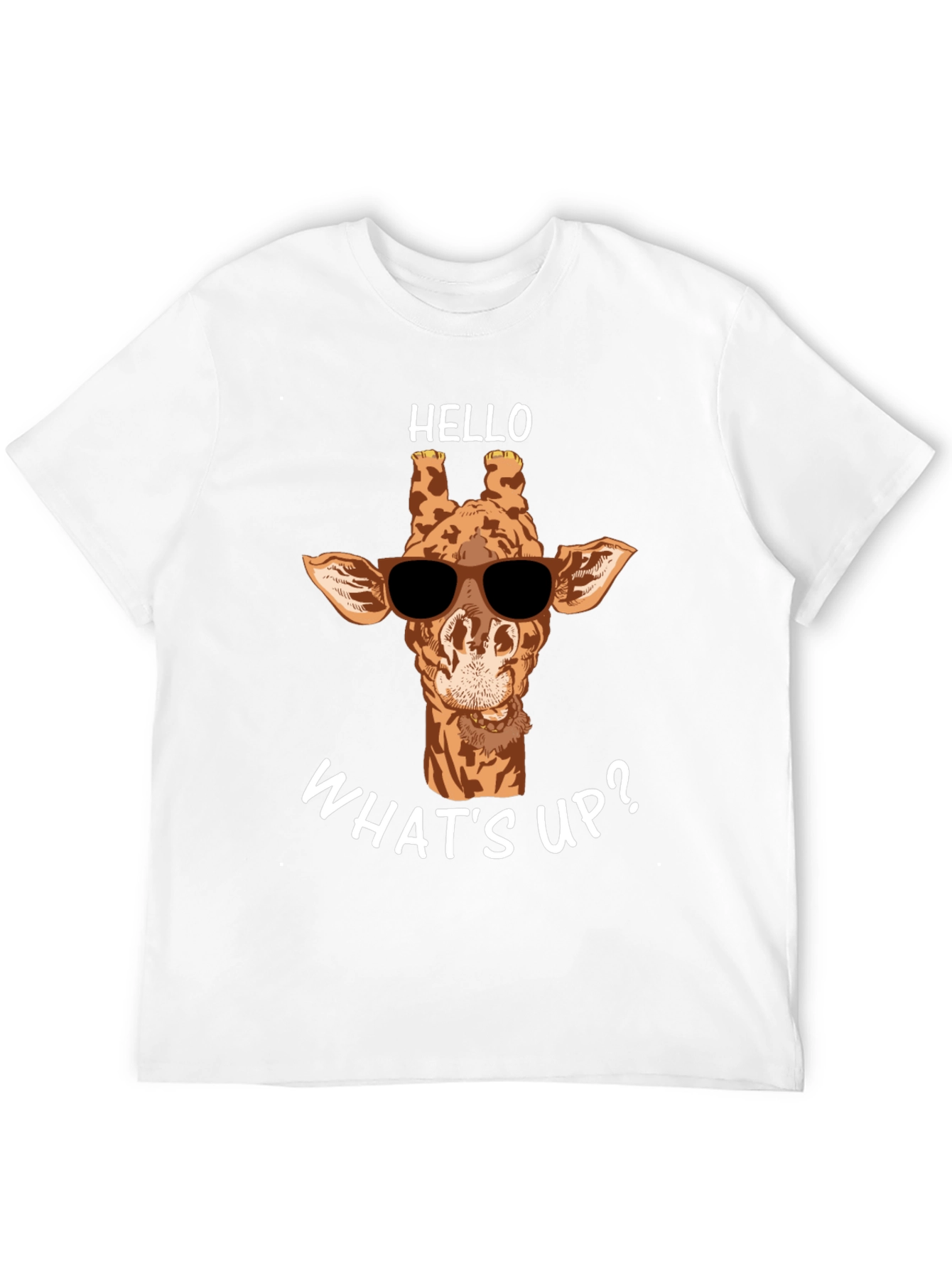 Cool Giraffe T-Shirt - Hello Whats Up?
