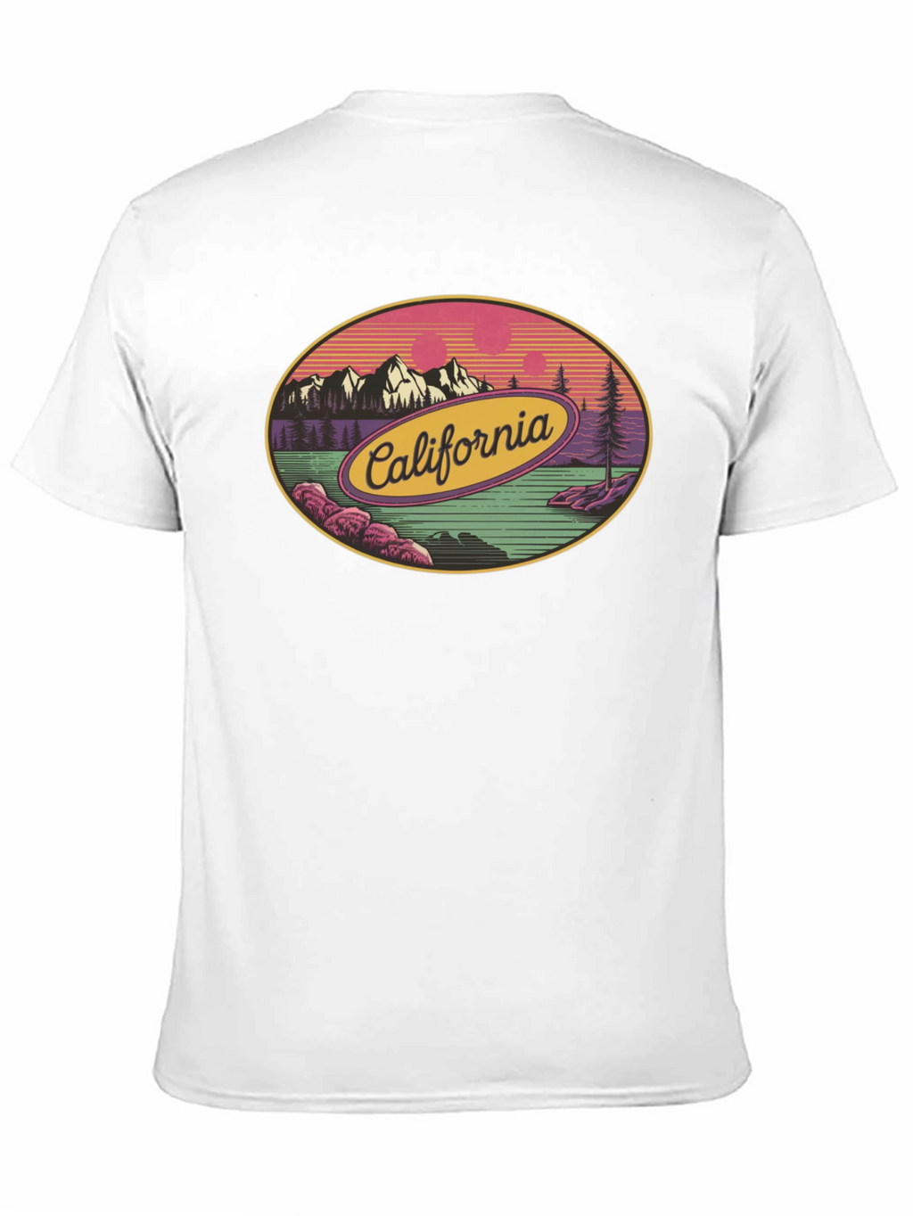 California Graphic Tee - Retro Style