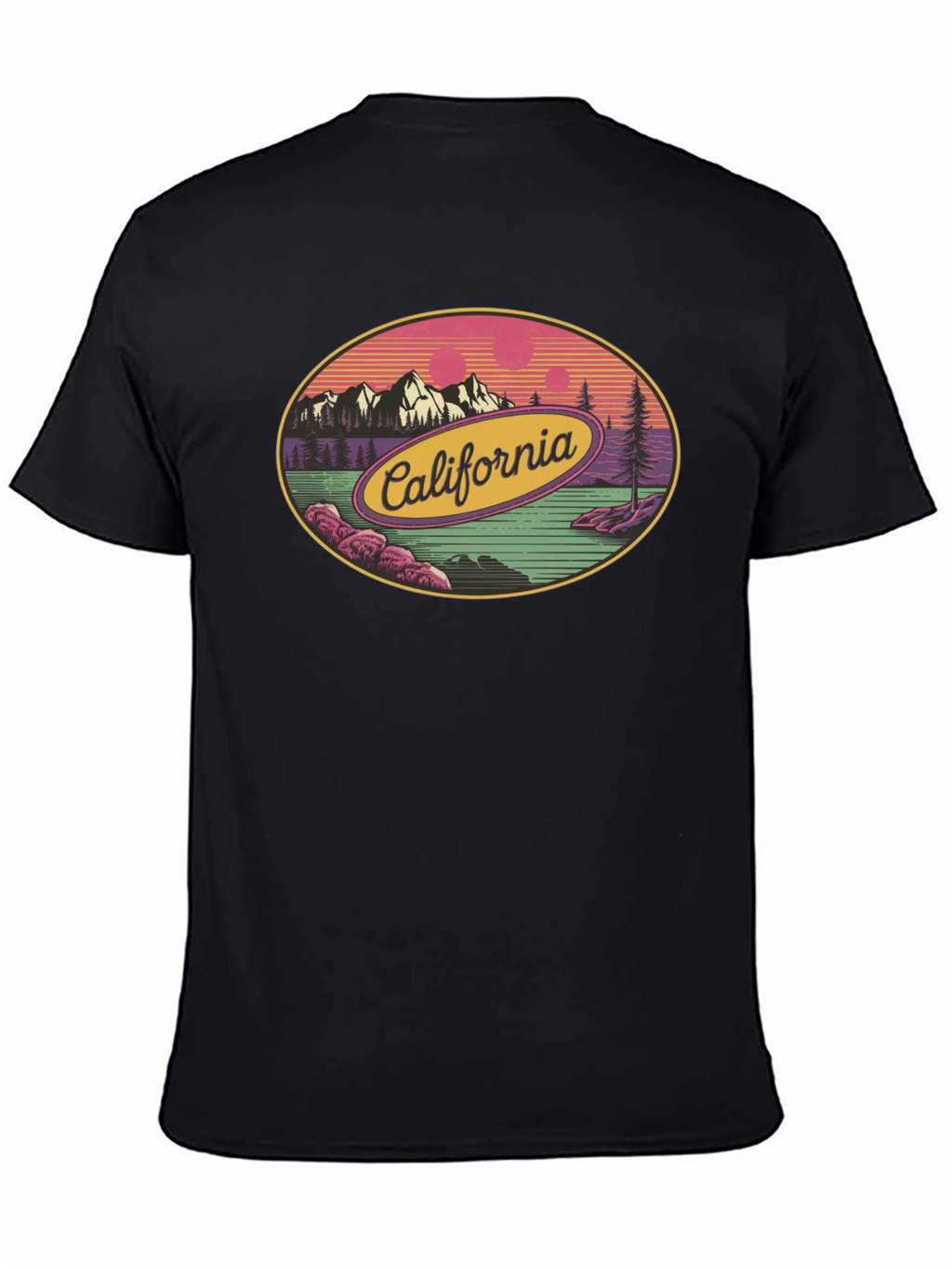 California Graphic Tee - Retro Style