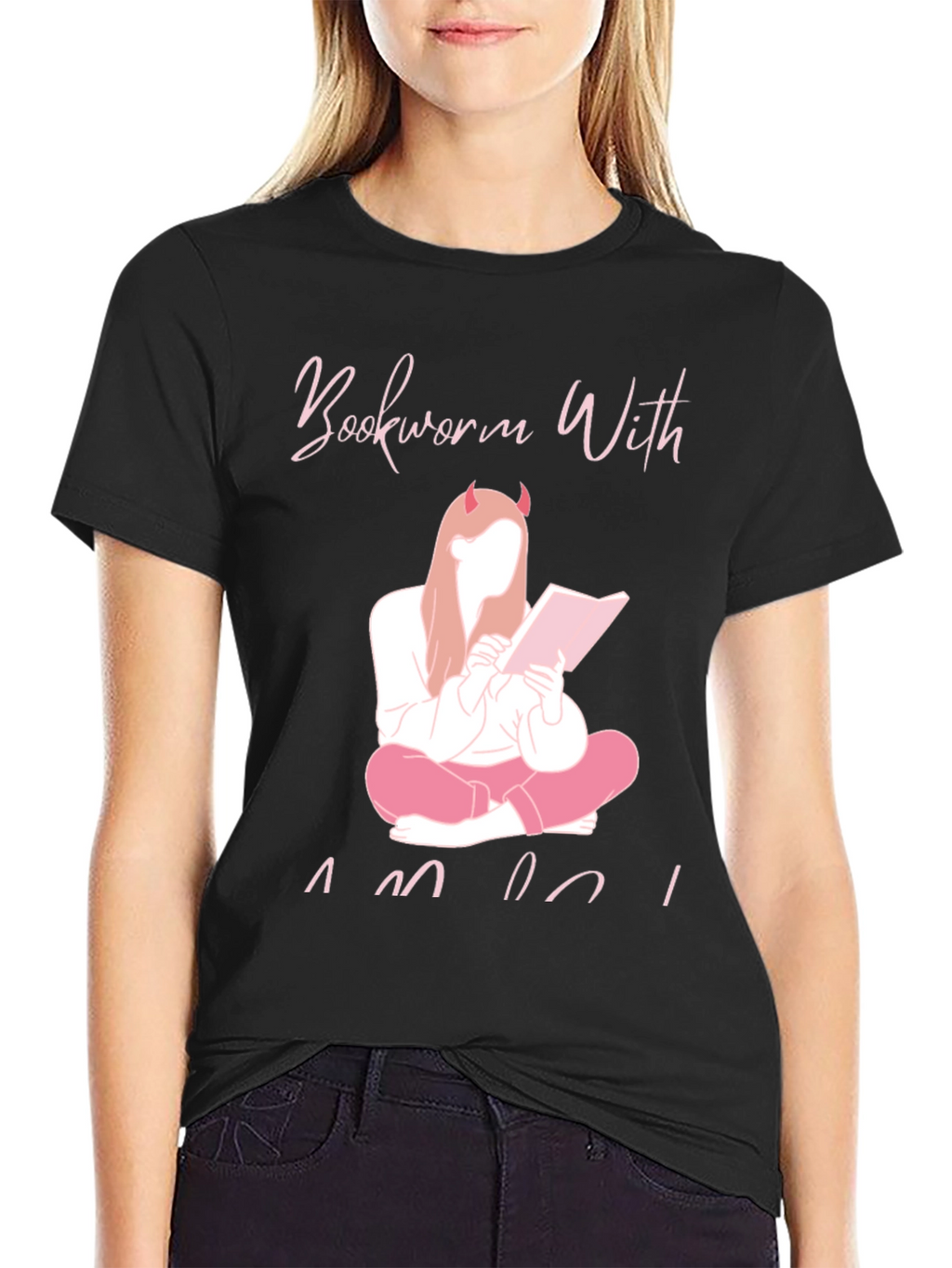 Bookworm With A Dark Side T-Shirt