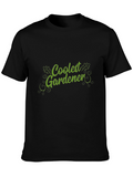 Coolest Gardener Black Graphic T-Shirt