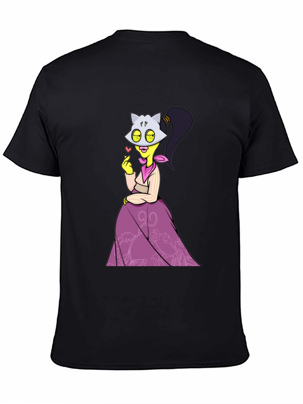 Cartoon Character Graphic T-Shirt