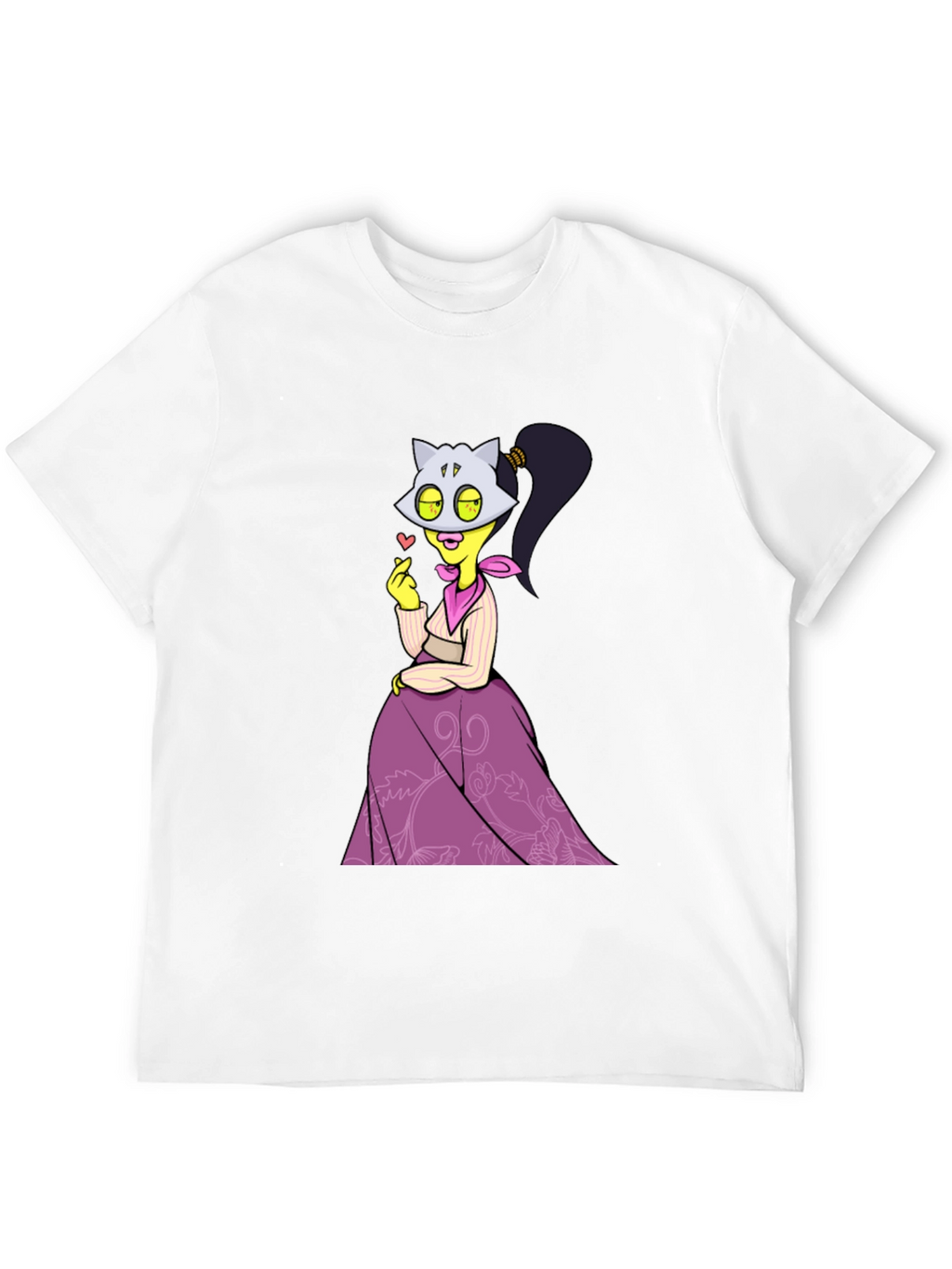Cartoon Character Graphic T-Shirt