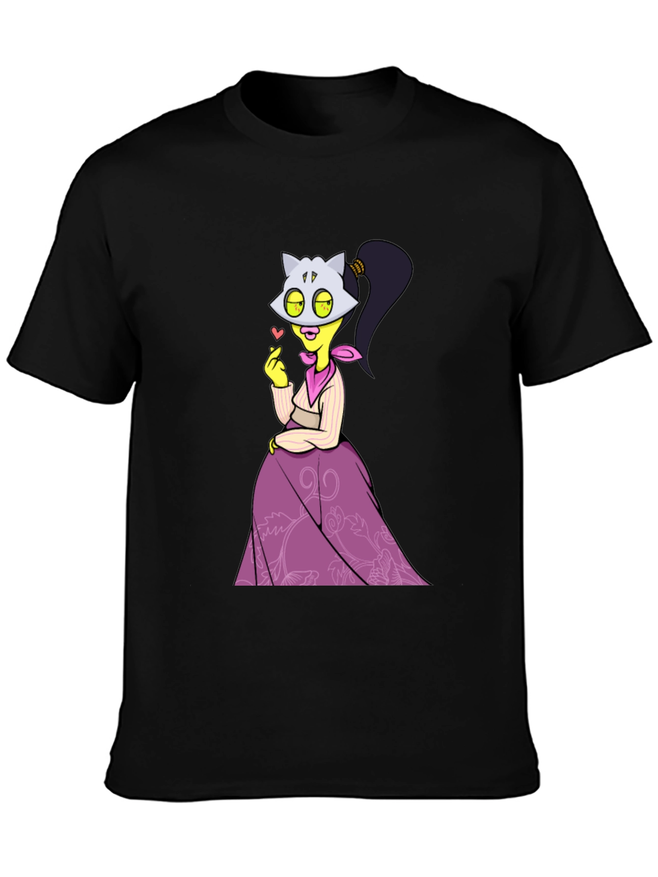Cartoon Character Graphic T-Shirt