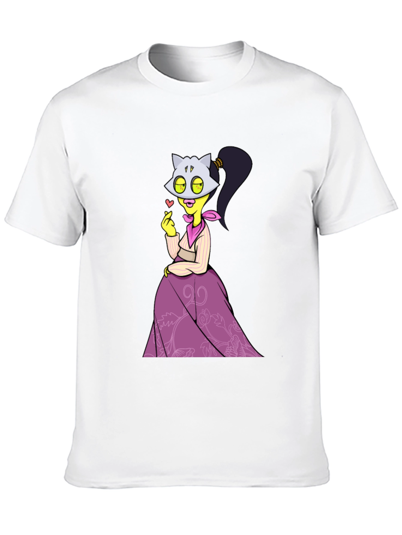 Cartoon Character Graphic T-Shirt