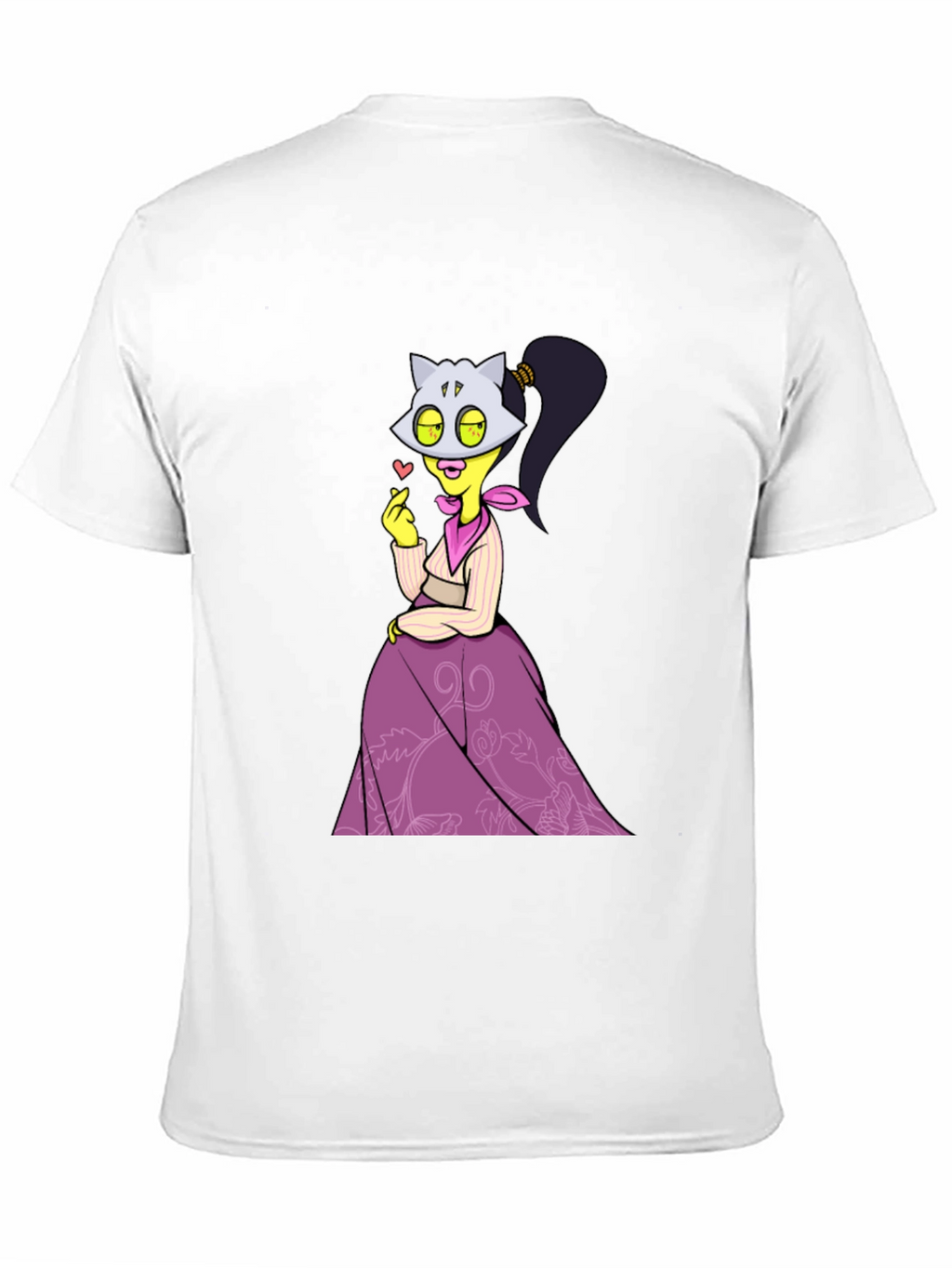 Cartoon Character Graphic T-Shirt