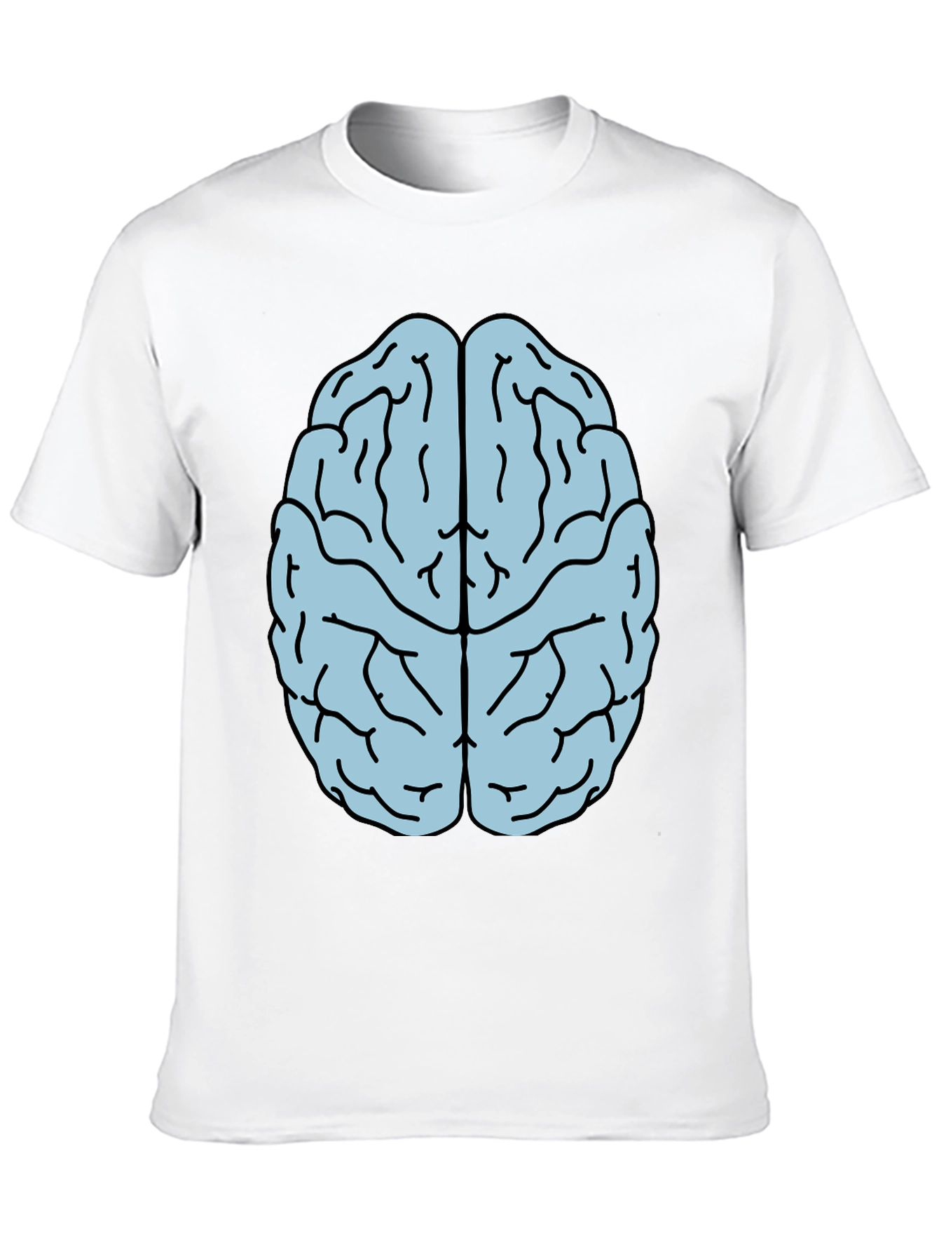 Brain Graphic T-Shirt - Smart Style