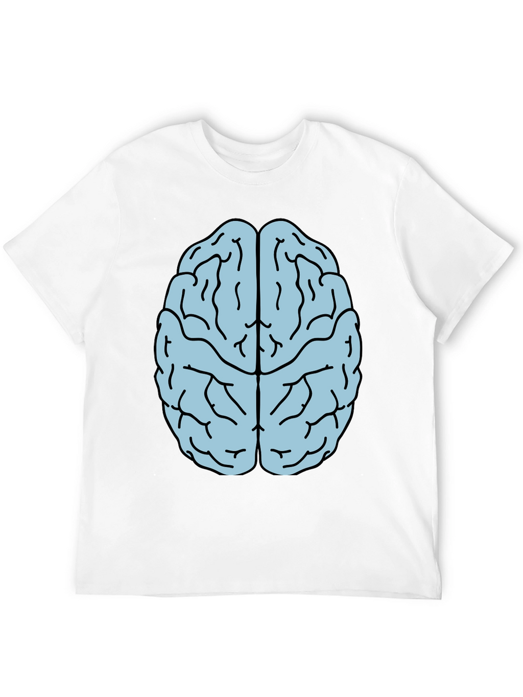 Brain Graphic T-Shirt - Smart Style