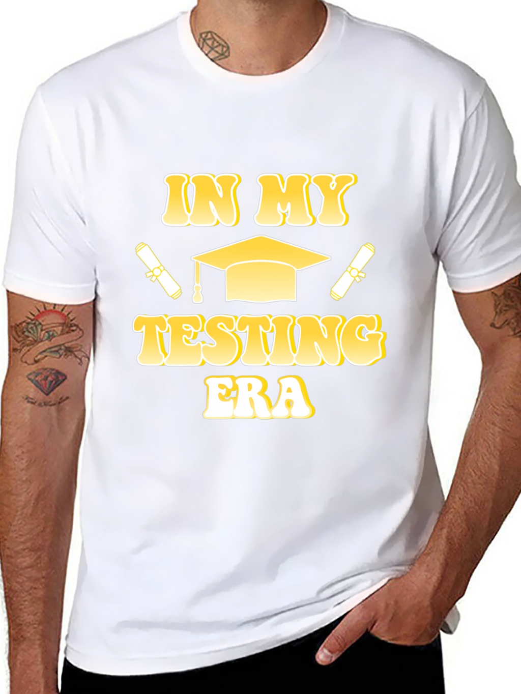 In My Testing Era Graduation T-Shirt