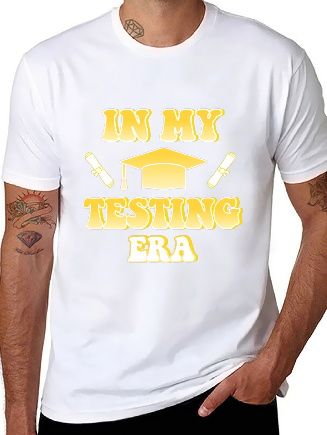 In My Testing Era Graduation T-Shirt