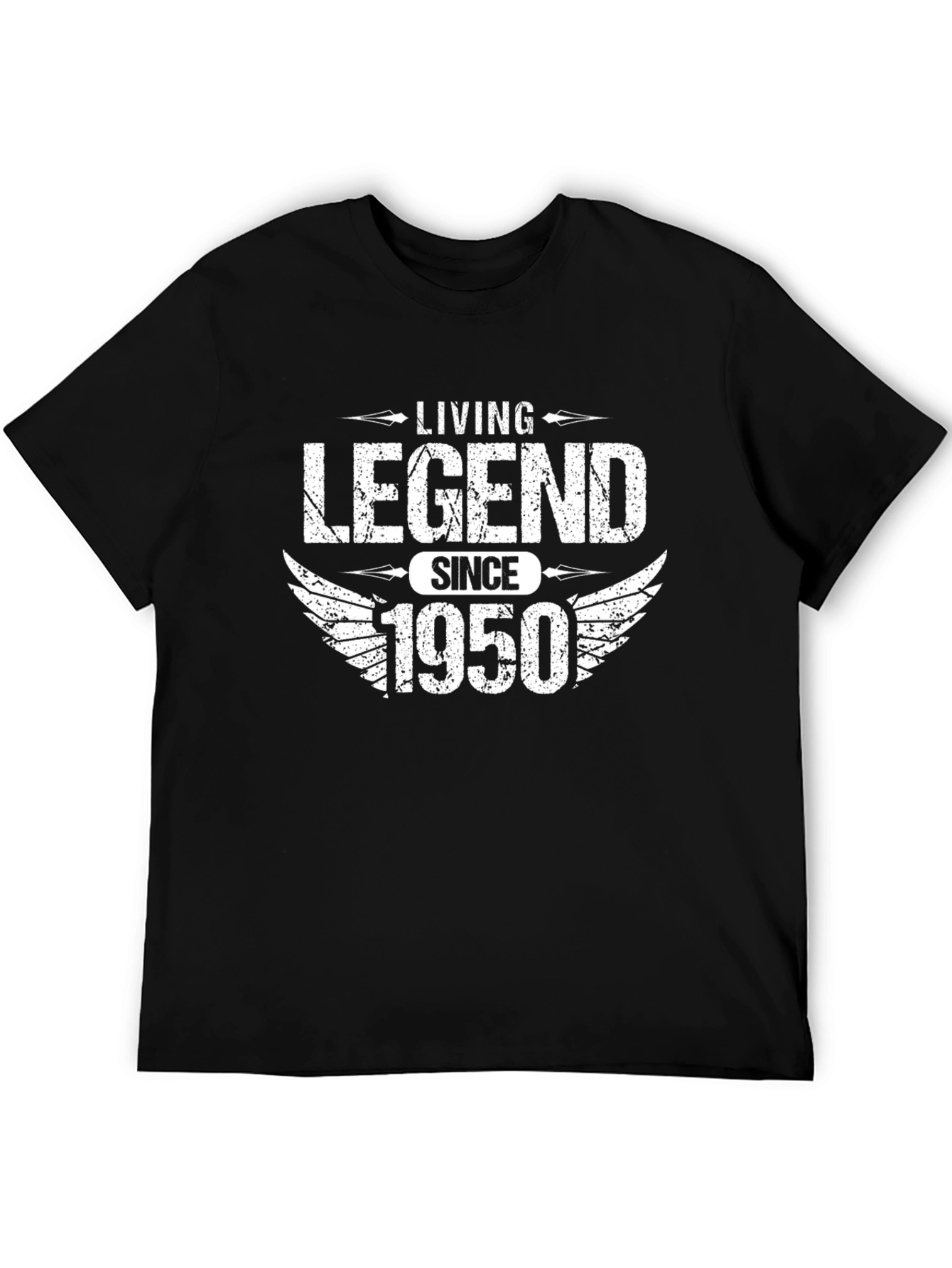 Living Legend Since 1950 Black Graphic Tee