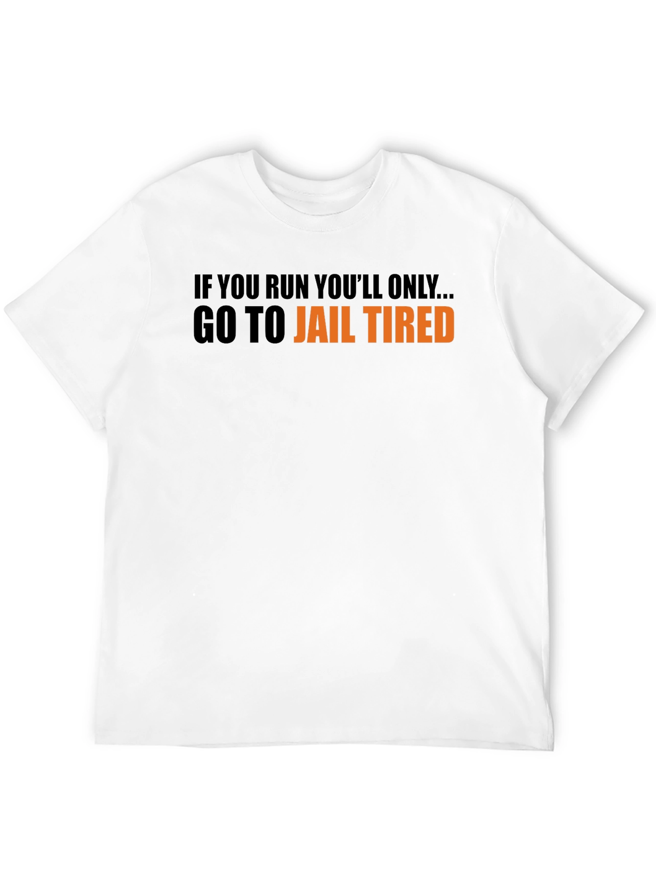 Go To Jail Tired Graphic Tee