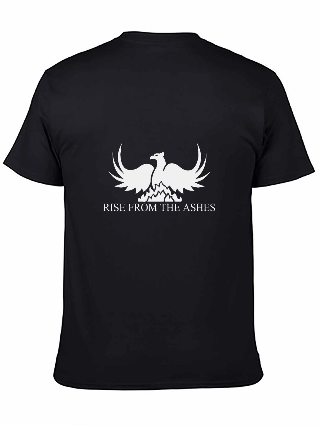 Phoenix Rise Graphic T-Shirt - Black