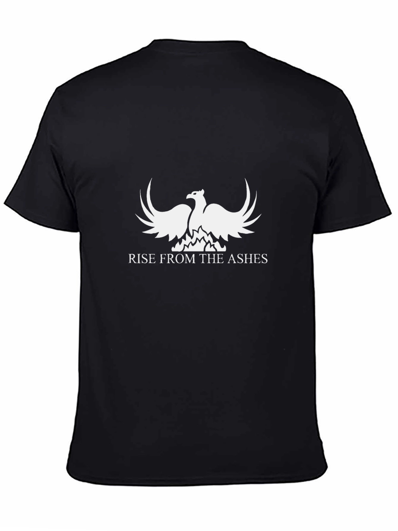 Phoenix Rise Graphic T-Shirt - Black