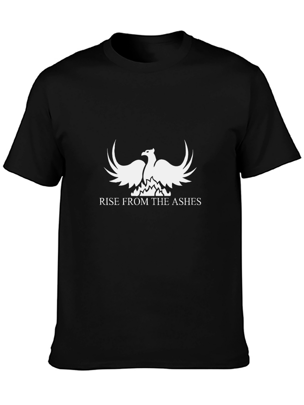 Phoenix Rise Graphic T-Shirt - Black