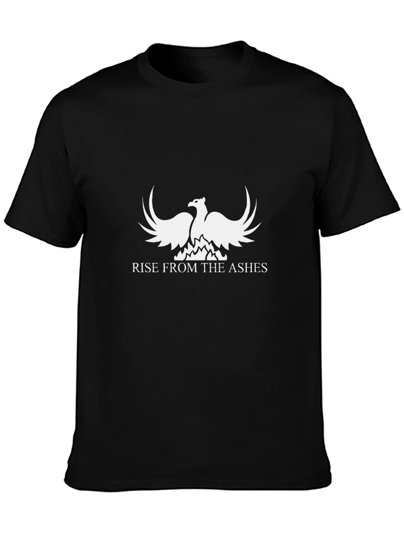 Phoenix Rise Graphic T-Shirt - Black