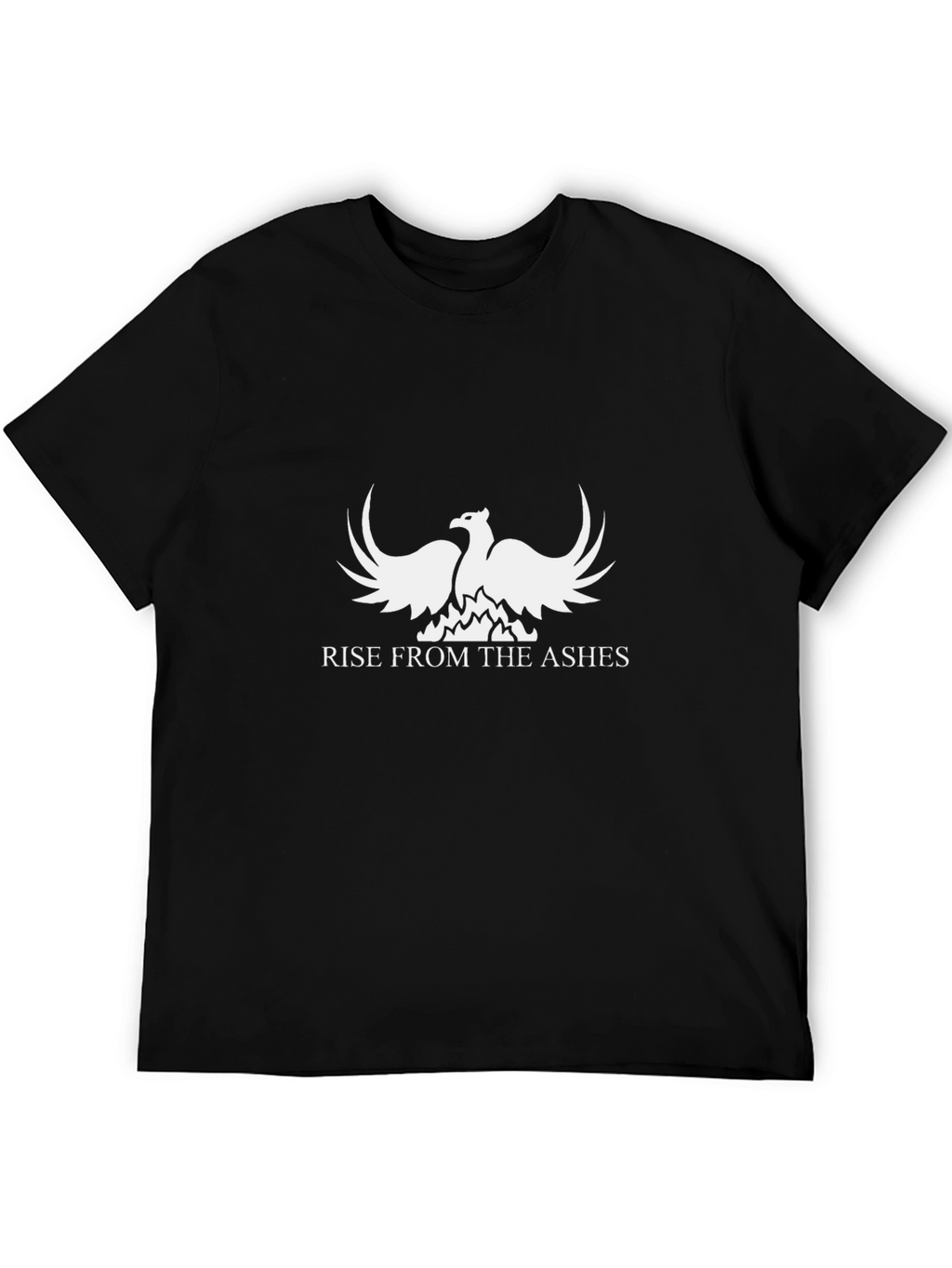 Phoenix Rise Graphic T-Shirt - Black