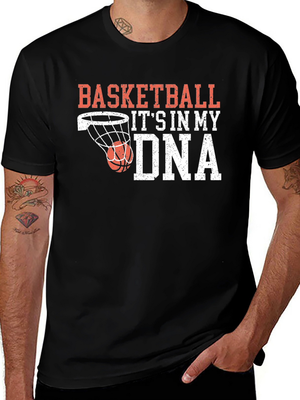 Basketball DNA Graphic Tee