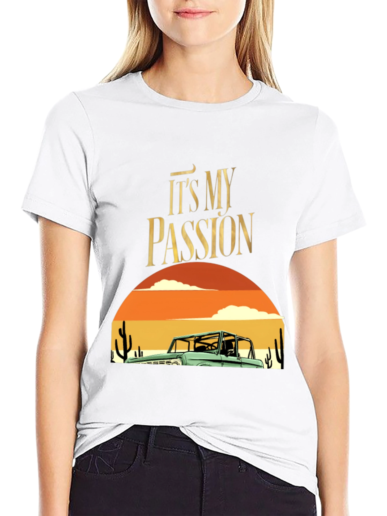 Its My Passion Bronco Desert Graphic Tee
