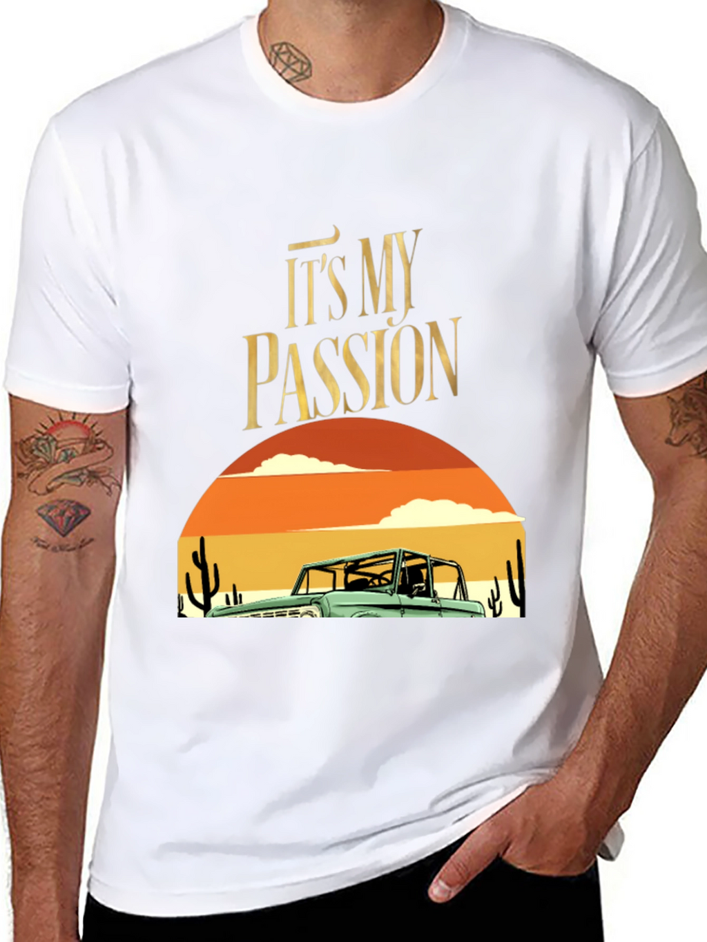 Its My Passion Bronco Desert Graphic Tee